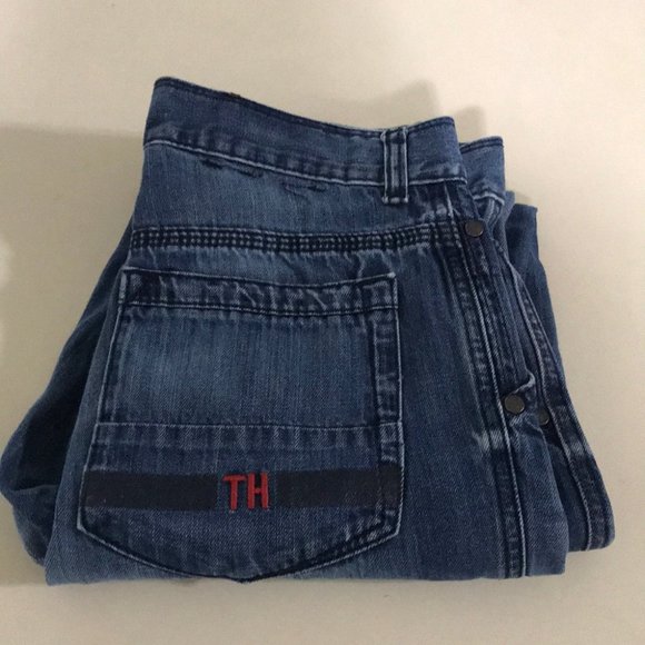 {Tommy Hilfiger} Vintage Patchwork Jeans - Picture 6 of 8
